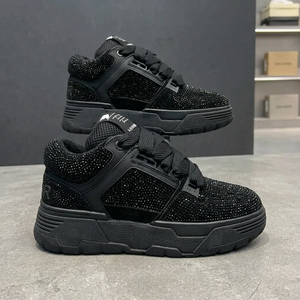 Baskets de sport de luxe personnalisées à lacets Ma-1, modèle unisexe en cuir et maille, best-seller pour homme et femme, usage quotidien - Product Image 2