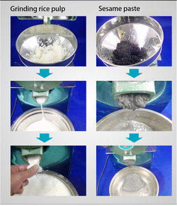 Moulin à broyer commercial pour beurre de cacahuète, soja, aliments humides, céréales et riz, avec broyeur à pierres pour riz humide - Product Image 4