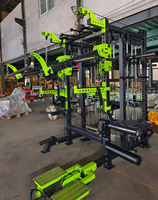 Équipement de sport multifonction tout-en-un pour l'entraînement sportif, y compris la machine Smith Power Rack pour une station de fitness pratique