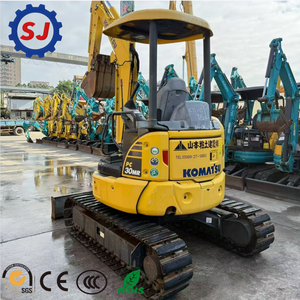 Second <b>Hand</b> Komatsu PC30MR Hydraulic <b>Mini</b> Excavator Low Hours High Efficiency Compact Construction Machinery in Stock - Product Image 3