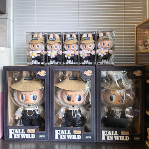 Original PopMart Labubus Fall Wild Spring Farmers Home Collection juguetes de peluche PVC vinilo cara muñeca llaveros edición de coleccionista - Product Image 5