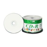 Disques CDR vierges imprimables par jet d'encre à prix d'usine en gros pour l'enregistrement