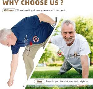 Porte-lunettes magnétique YDS, accessoires de lecture qui rendent les lunettes à portée de main, cadeau - Product Image 4