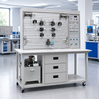 Banc de formation en contrôle hydraulique industriel avec module PLC pour l'éducation en laboratoire d'ingénierie