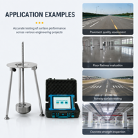 Probador de Módulo de Rebote de Bolas Caídas, Probador de Módulo de Resiliencia, Probador de Rigidez del Suelo para Pruebas de Ingeniería de Pistas de Aeropuertos