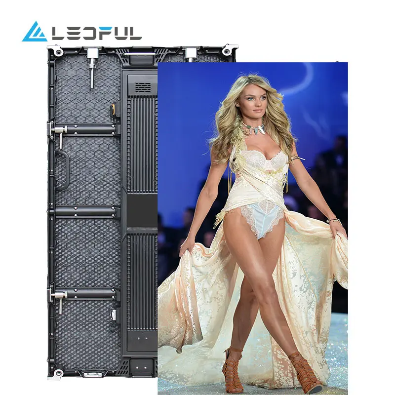 Cable Free Connection Big TV LED Display Giant P4.81 HD Full Color LED Screen large Seamless Stage Background Video Wall LED