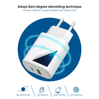 Chargeur rapide USB universel de voyage 20w Pd Type C Adaptateur mural à charge rapide pour iphone 16 15 14 13 Pro Max