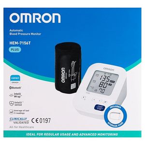<strong>HEM</strong> 7156 T Digital Blood Pressure Monitor with Accuracy Intelli Wrap Cuff for All Arm Sizes Accurate Measurements &amp; Bluetooth - Product Image 3