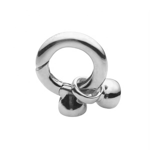 OEM giá bán buôn plata 925 Vòng Tròn Bạc móc Keyring <span class=keywords><strong>Clasp</strong></span> Chất lượng cao khóa đồ trang sức làm chuyển đổi Vòng cổ ngọc trai móc cài - Product Image 5