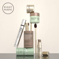 Botol Mini Airless Plastik AAR Silver Electroplated 5ml 10ml 15ml Custom untuk Toner, Lotion, Essence, dan Botol Pompa Lotion