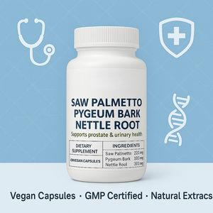 पुरुषों की जीवन शक्ति और प्रतिरक्षा समर्थन के लिए प्राकृतिक प्रोस्टेट स्वास्थ्य हर्बल कैप्सूल 60 कैप्सूल/बोतल 2 साल शेल्फ जीवन - Product Image 4