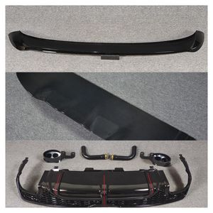 Diffuseur arrière et lèvre arrière modifiés Rspider avec échappement quadruple réel - Pour <span class=keywords><strong>Audi</strong></span> Q7 2019-2025 - Kit de carrosserie amélioré - Product Image 4