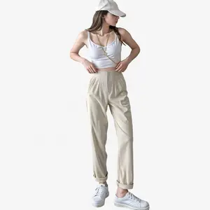 2024 New Arrival Summer High Quality Wholesales High Waist Pencil Trousers Fashion Casual Pants Full Length Women's Clothing