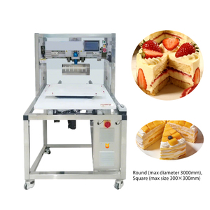 Machine à découper les gâteaux à ultrasons en acier inoxydable, trancheuse alimentaire, coupe-gâteau mille-feuille pour boulangerie et usine de transformation alimentaire - Product Image 2