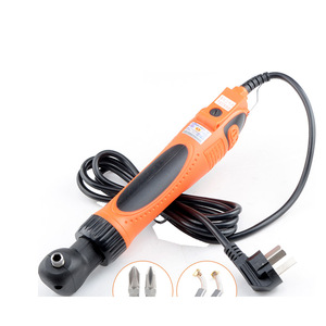 Tournevis électrique Oushen à angle de 90 degrés, 220V AC, avec fonction marche avant/arrière, poignée ergonomique pour usage général et bricolage. - Product Image 5