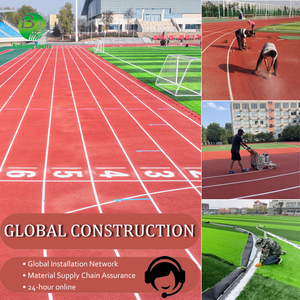 Baixiong đa thể thao cao su thể thao chạy theo dõi sân vận động tổng hợp đầy đủ Polyurethane bề mặt thân thiện với môi dễ dàng cài đặt - Product Image 2