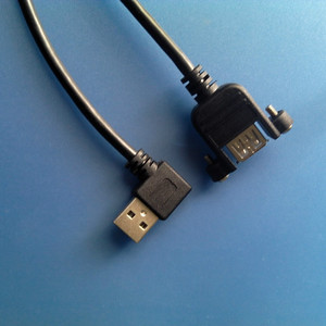 Lung Kay <b>Usb</b> <b>2.0</b> Am 90 Degree To Af <b>Cable</b> With Built In Earpiece M3 Extension <b>Cable</b> - Product Image 3