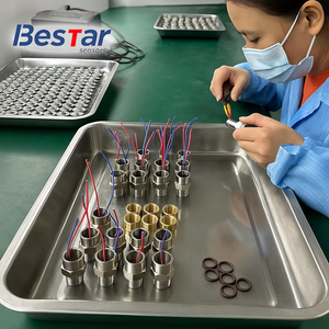 Оптовый датчик Bestar 4-20 мА, 0,5% от полной шкалы, 0-150 ℃   Датчик давления G1/4 из нержавеющей стали 316 для высокотемпературных сред - Product Image 6