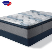 Vente en gros de matelas d'hôtel Commande en ligne Matelas de luxe à ressorts ensachés Matelas en mousse à mémoire de forme