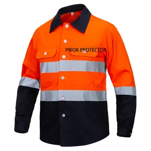 Suits Jacket Tapes Groothandel Vest Veilig San Uniform Pak Met Veiligheid Ingenieur Bouw Werken Kleding Reflecterende Werk Kleden