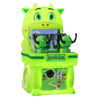Jeu de tir à deux joueurs de vache mignonne Dieu 666 simulateur amusant Console en bois Design enfants Design amusant