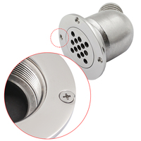 Nouveau bouchon de vidange de pont universel en acier inoxydable 316 accessoires de bateau marin matériel pour plancher de bateau
