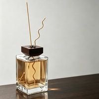 Diffuseur de parfum en verre de haute qualité, grande capacité, 550 ml, 570 ml, avec bouchon