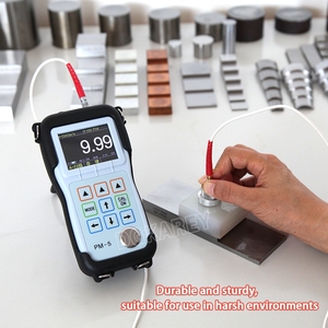 Fortschrittliches Ultraschall-Dickenmessgerät mit digitalem LCD-Display für präzise Messungen von Metall- und Kunststoffmaterialien - Product Image 4