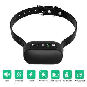 Trainer Marke Control Elektronische Automatische Pet Ausbildung Keine Hunde Beste Gerät Zu Hund Bellen Anti Stoppen Schock Für Kragen Rinde - Product Image 4