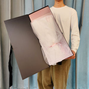 Paquete de entrega de regalo magnético de cartón vacío rectangular personalizado floristería planta eterna cajas de flores rosas embalaje para ramos - Product Image 6