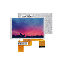 Industrielles 4,3-Zoll/5,0-Zoll/7,0-Zoll LCD-Display 800x480 TFT LED-Hintergrundbeleuchtungsmodul RGB für Bedienfelder/HMI/Smart Home