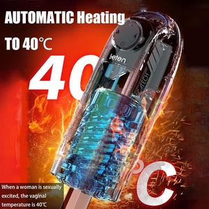 Juguetes Automáticos para Hombres con Función de Empuje, Masturbador de Bolsillo con Funda de Silicona Realista - <span class=keywords><strong>Juegos</strong></span> Eróticos para Pene - Product Image 5