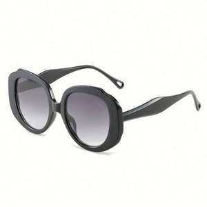 Novedad 2022, Gafas de Sol Redondas Vintage de Moda para Mujer, Gafas de Sol Cuadradas de Color Caramelo - Product Image 5