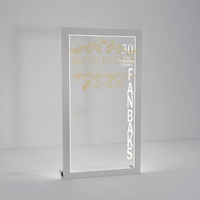 Boîte à photos pour événements de mariage, décoration extérieure, accessoires de photographie, photomaton avec lumières LED, taille et couleur personnalisables