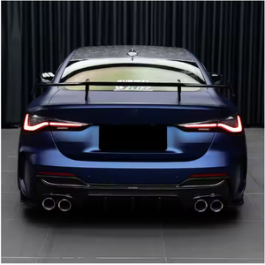 Di alta qualità in fibra di carbonio vera e propria in fibra di carbonio bagagliaio alettone Auto Auto <span class=keywords><strong>Spoiler</strong></span> posteriore per <span class=keywords><strong>BMW</strong></span> 4 serie G22 G23 2021-UP - Product Image 5