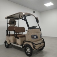 Scooter électrique quadricycle électrique à quatre roues avec moteur puissant Vélo électrique de haute qualité avec toit E-bike