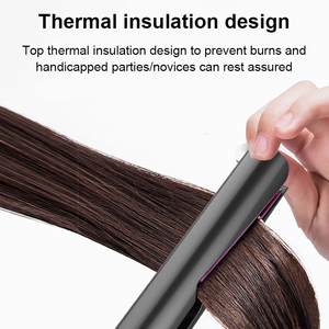 เครื่องหนีบผมทูอินวันแบบ2 In 1,ที่หนีบผมตรงและดัดลอนจอ LCD ทูอินวันบิดได้ง่าย - Product Image 3