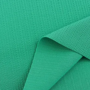 Modern Dying 95%Polyester 5%Spandex Chinese Textile Industry Standards 270gsm Twisted Strip Fabric