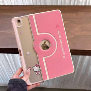 Funda Protectora con Diseño de Dibujos Animados para iPad 10 11, Funda para Tablet iPad 10.ª Generación, Antigolpes, Giratoria 360° - Product Image 1