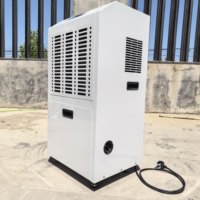 Nuevo Deshumidificador Eléctrico Comercial Portátil con Capacidad de 90L/D, Pantalla Digital y Bajo Nivel de Ruido para Uso en Almacenes, Industrias y Granjas