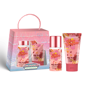 PINK SWEET Eau de Parfum, Brume Corporelle et Lait Hydratant Longue Durée aux Notes Florales et Fruitées de Rose, Coffret Cadeau de Luxe pour Femme - Product Image 3