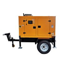 Precio al por mayor: Grupo electrógeno diésel Weichai 80kW/100kVA WP4.1D113E200 de bastidor abierto con ATS, remolcable, voltaje nominal 400V/230V