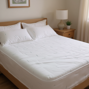 Protector de Colchón Vialifresh Tamaño King Antiácaros, Cubrecolchón Acolchado para Uso Doméstico, Lavable a Máquina, Textil de Poliéster - Product Image 2