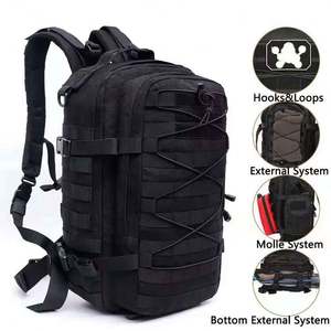 Hot Sale 900D Oxford Camouflage Pattern Hiking Rucksack <b>45L</b> MOLLE Pouch Fashionable Black Tactical <b>Backpack</b> Polyester for - Product Image 2