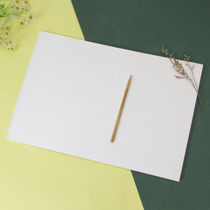 Quaderno per Acquerello Personalizzato Daqian, Formato A3 A4, Rilegatura a Colla, 12 Fogli di Carta per Acquerello in Pasta di Legno e Cotone - Product Image 6