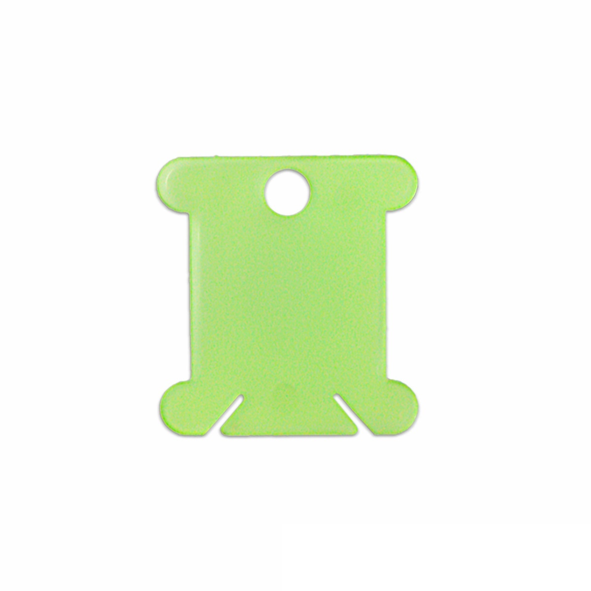Bobines de fil dentaire en plastique, couleur verte
