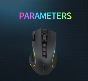 Ratón Inalámbrico para Juegos de 2.4 GHz, Retroiluminación RGB, Recargable, Programable, Ergonómico - Product Image 5