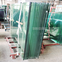 Verre trempé clair, 21.52mm, 10 10 4, trempé pour extérieur ou intérieur, balustrade, balustret