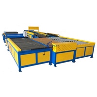 En Forme de U Type Super Ligne de Production De Conduits 5 Rectangulaire Conduit Machine De Fabrication À Vendre