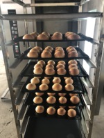 Four rotatif industriel pour boulangerie, idéal pour la cuisson du pain, four rotatif commercial italien à 32 plateaux, prix compétitif